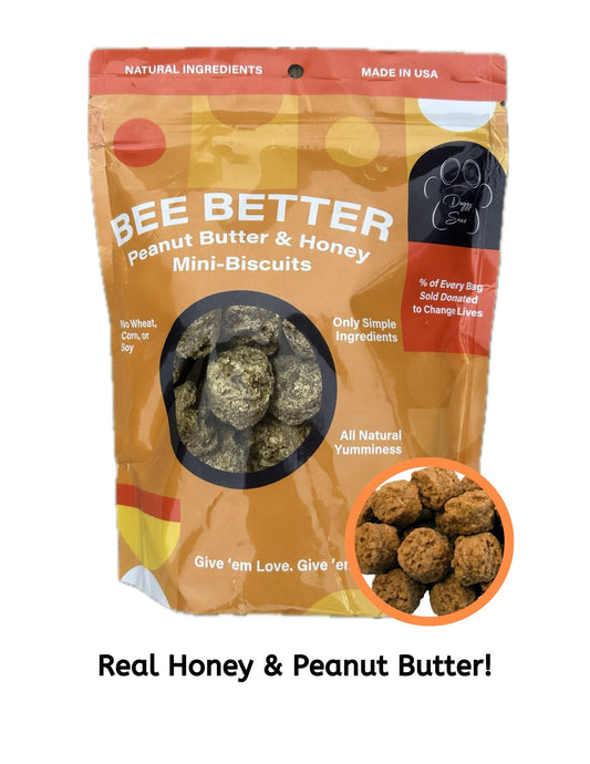 Bee Better Peanut Butter & Honey Biscuits