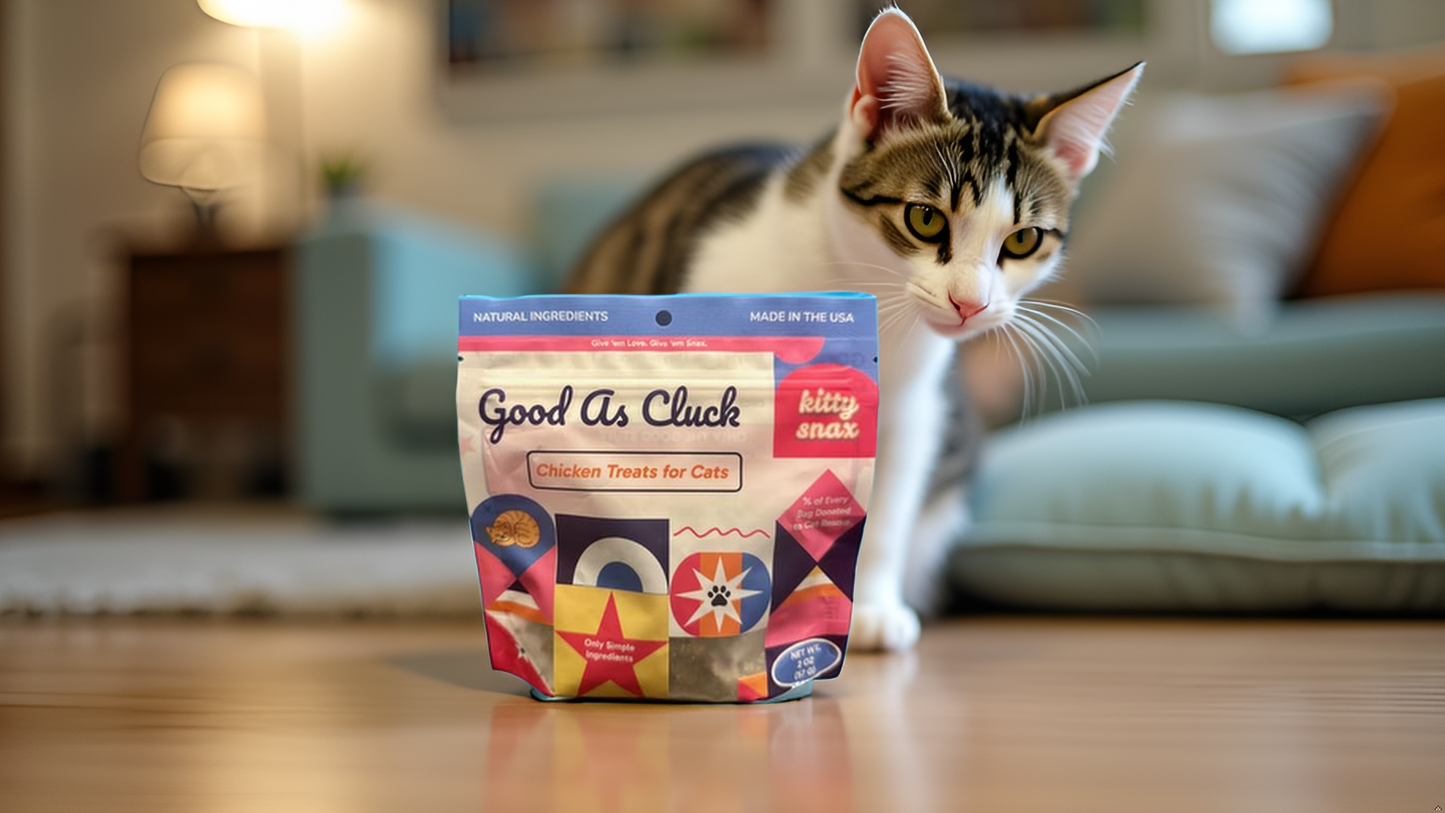 Kitty Snax Good As Cluck